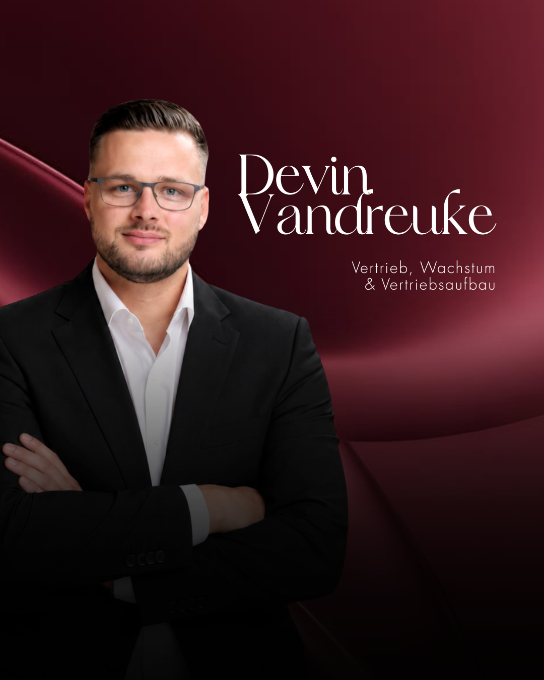Devin Vandreuke – Experte für Vertrieb und Vertriebsaufbau im Vision Club